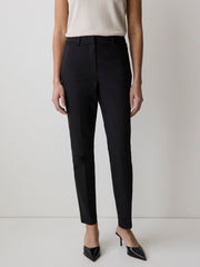 Limitless Black Mid-Rise Slim-Leg Curvy Ankle Pant rw&co On Sale