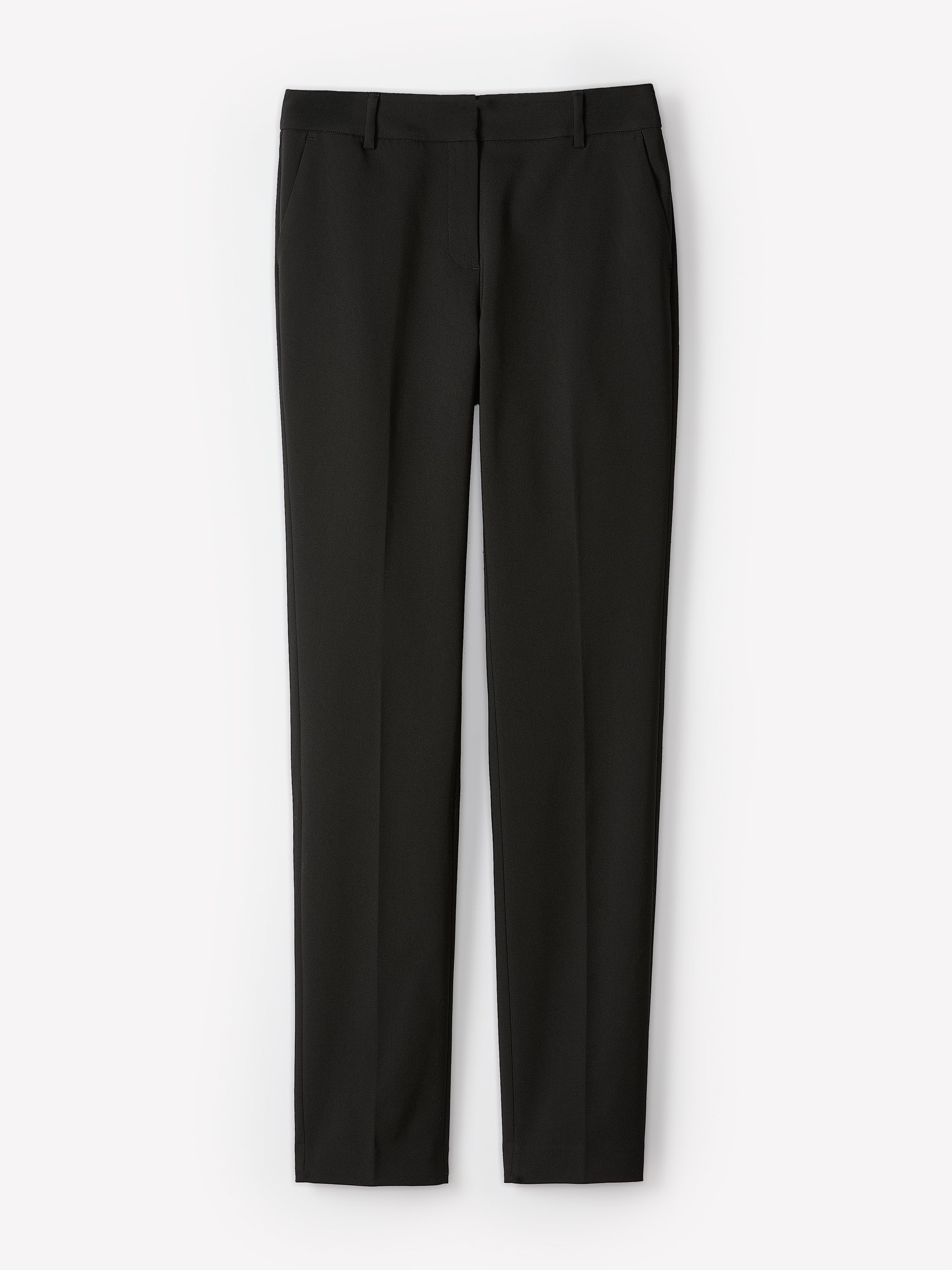 Limitless Black Mid-Rise Long Slim-Leg Signature Fit Pant rw&co Special Promo Price