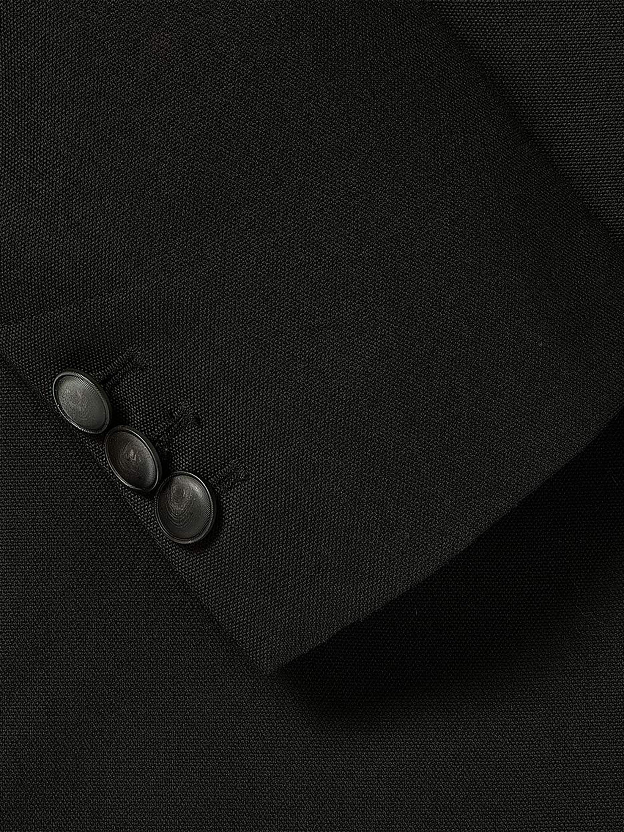 Wool-Blend Oversized One-Button Blazer rw&co On Sale