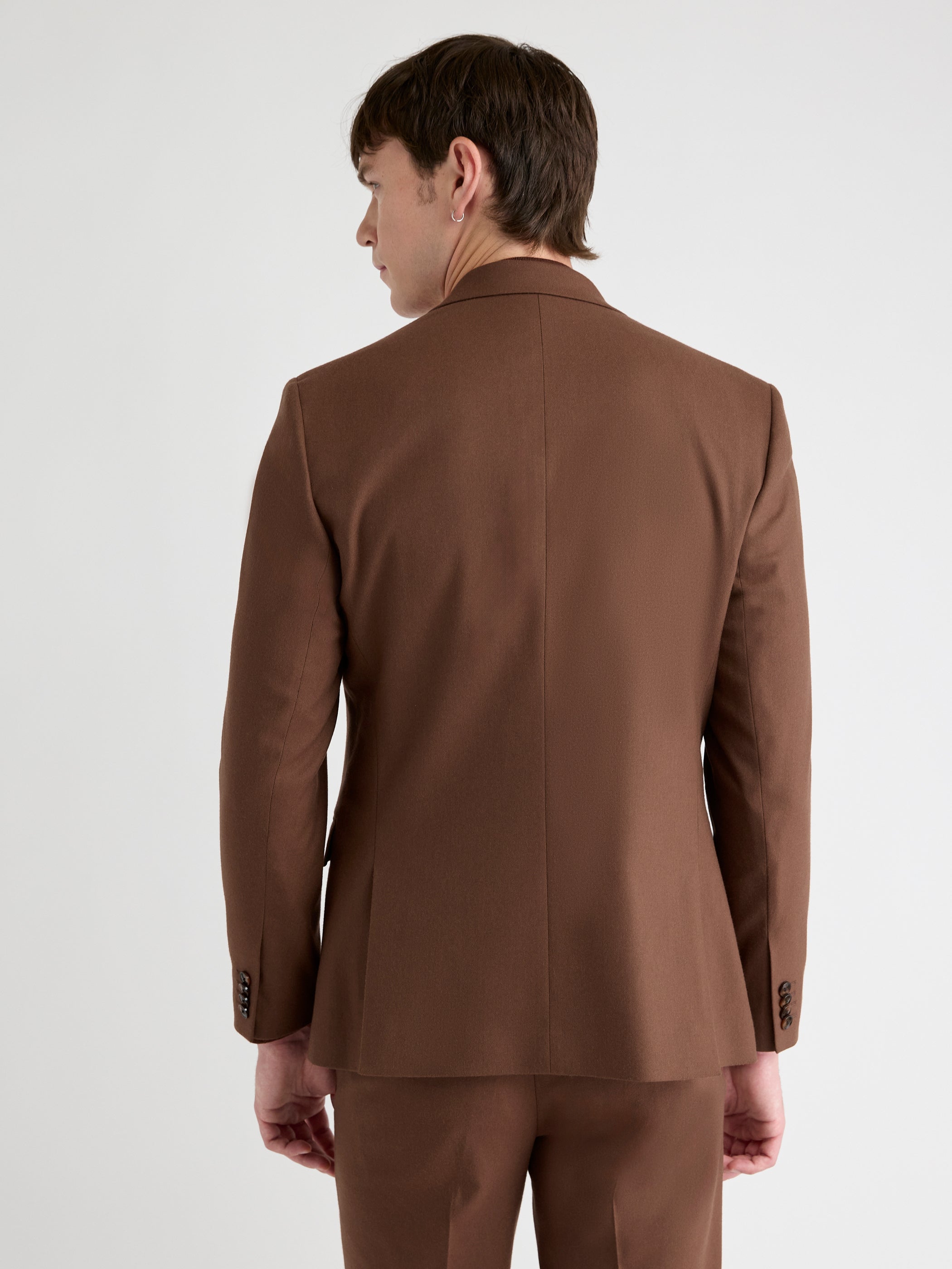 Slim Fit Clay Brushed Twill Blazer rw&co Great Value Deal