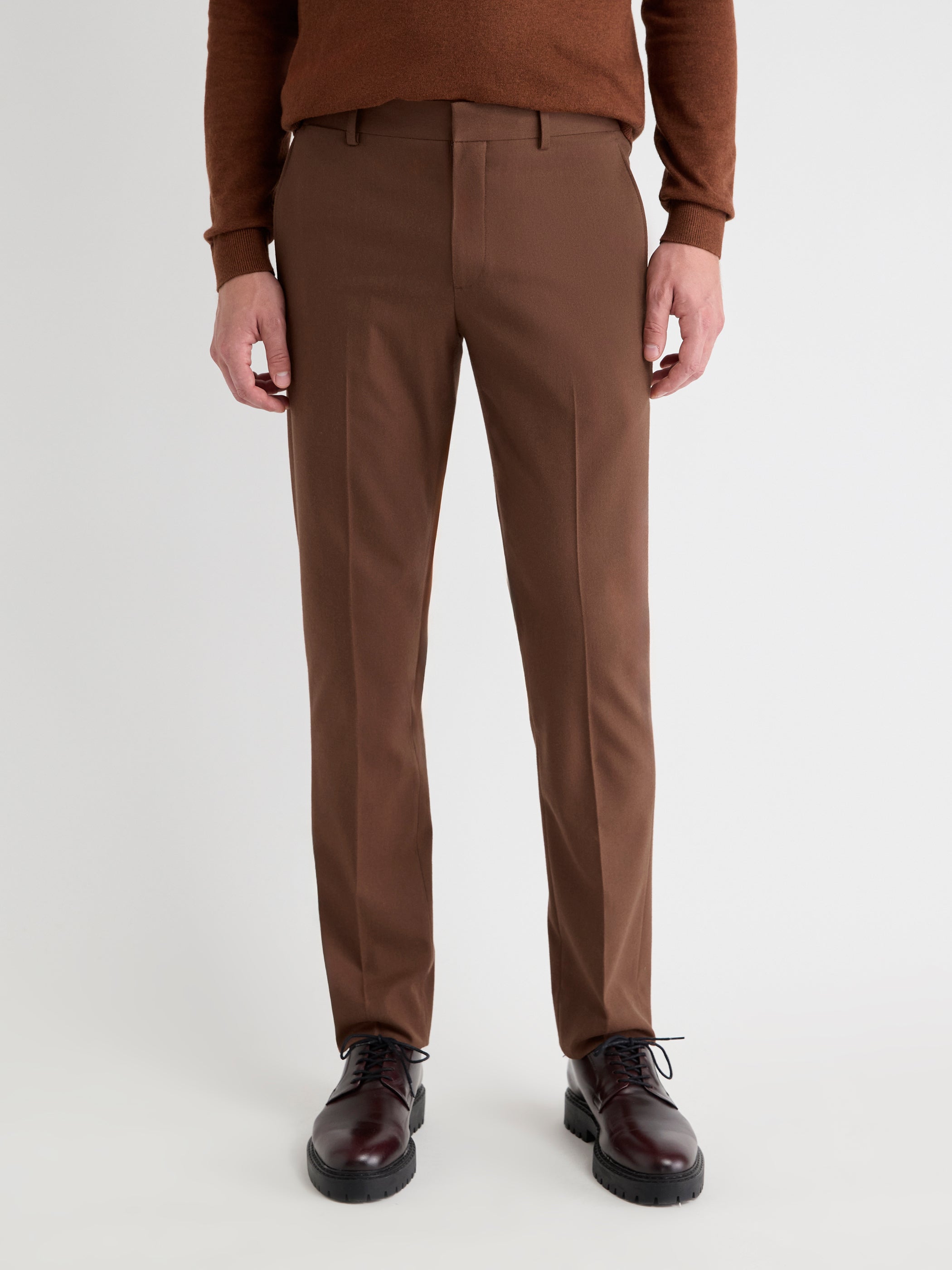 Slim Fit Clay Brushed Twill Pant rw&co Special Offer