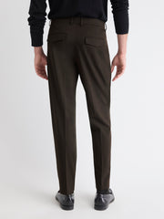 Tapered-Leg Pleated Dress Pant rw&co Special Offer