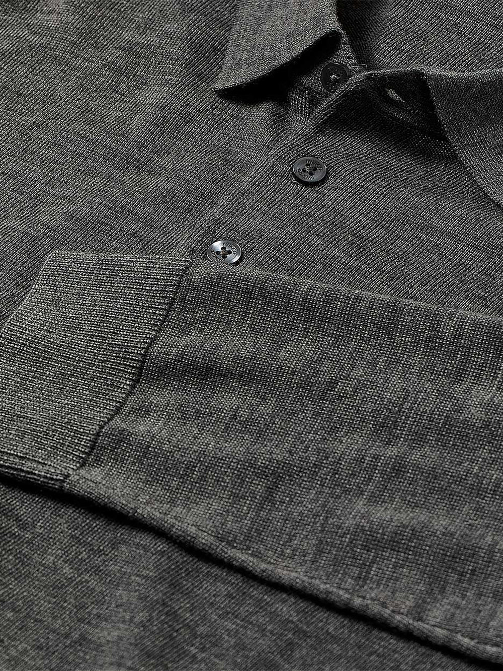 Merino Wool Polo Sweater rw&co Great Value Deal