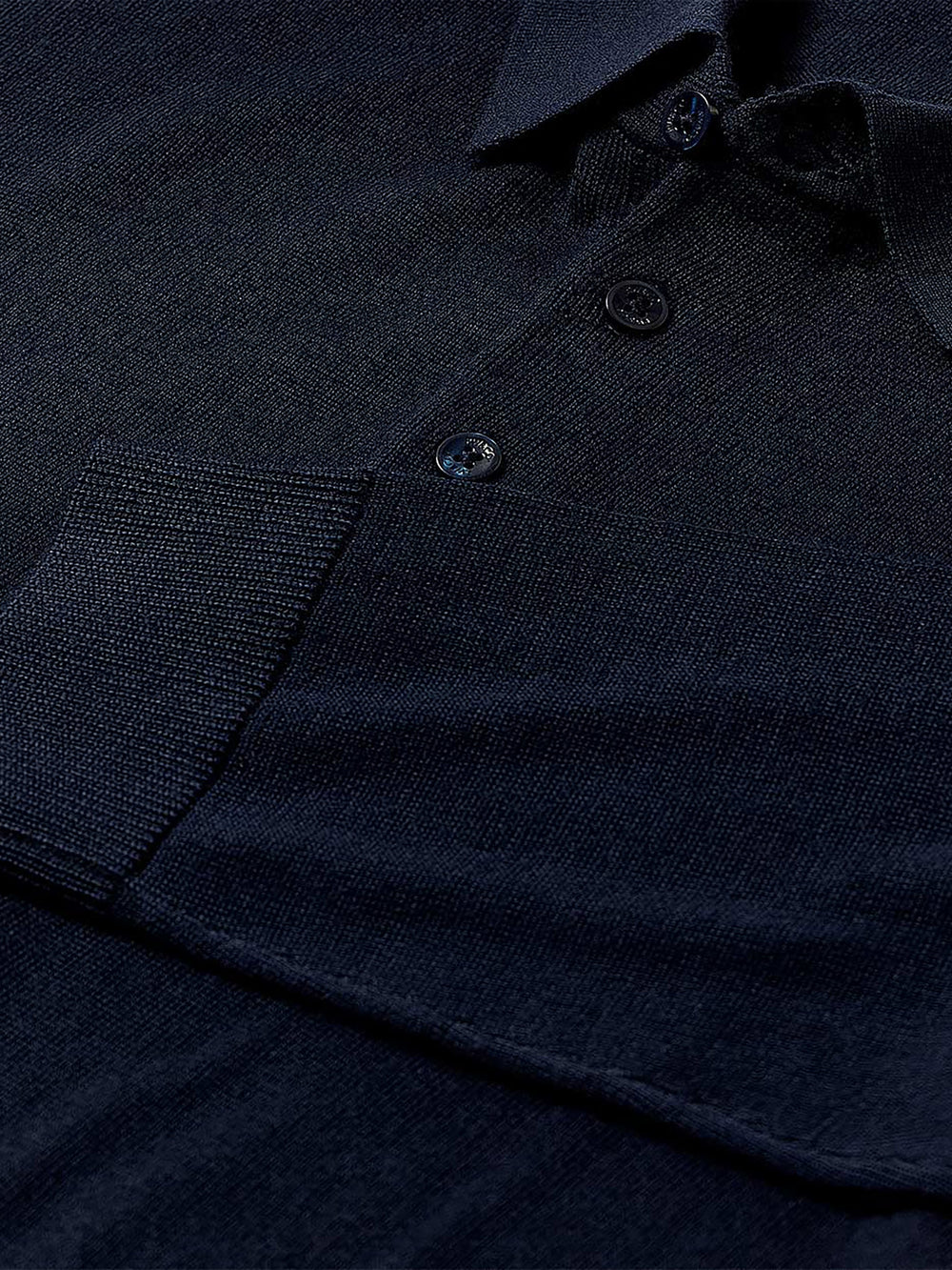 Merino Wool Polo Sweater rw&co Great Value Deal