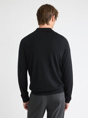 Merino Wool Polo Sweater rw&co Great Value Deal
