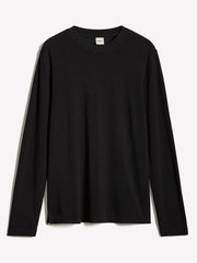 Long-Sleeve Crew-Neck Waffled Tee rw&co Limited Time Discount