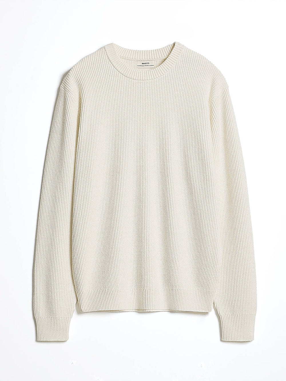 Cashmere-Blend Long-Sleeve Crew-Neck Sweater rw&co Exclusive Sale Price