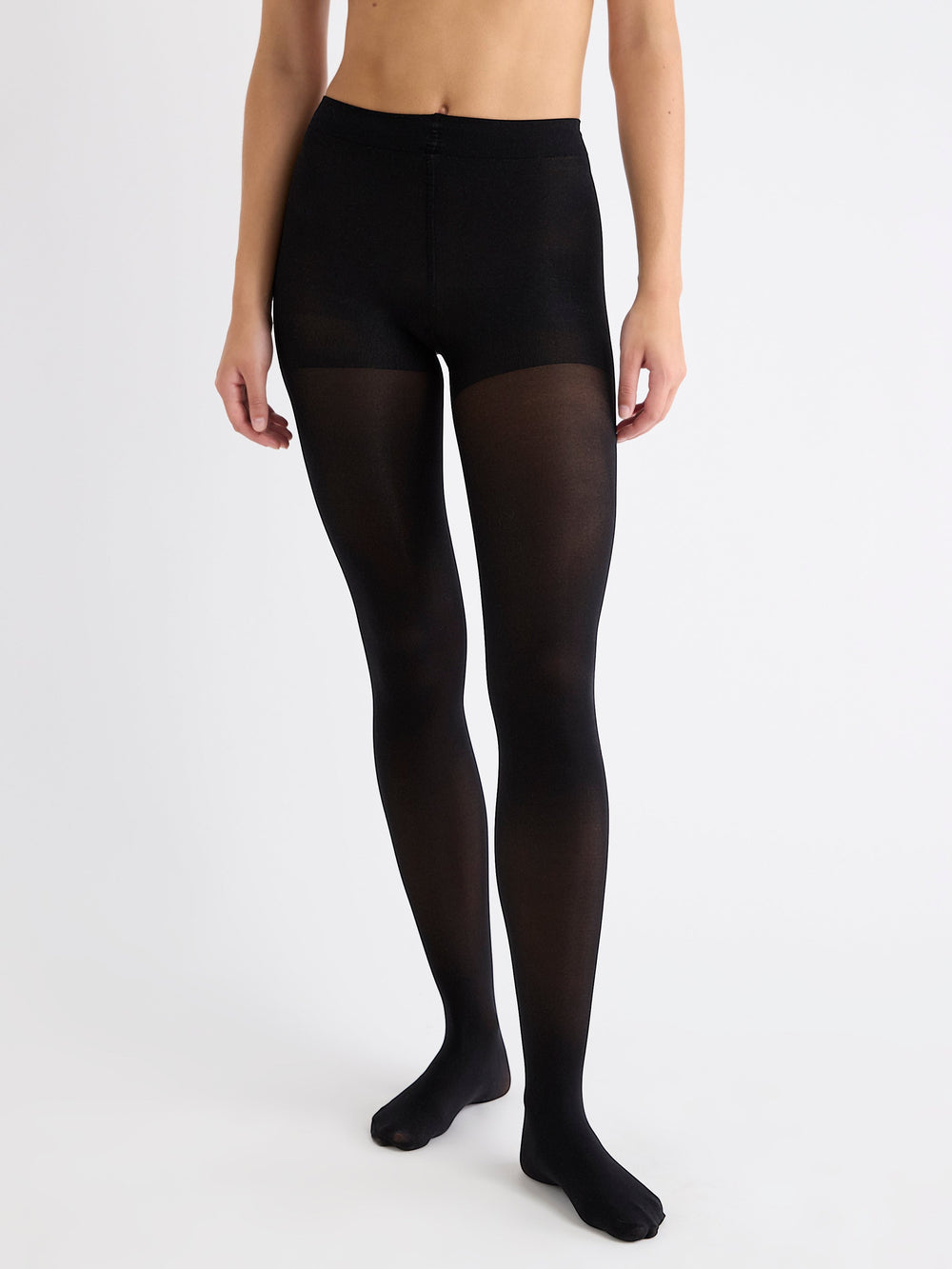 Opaque Black Tights rw&co Great Value Deal