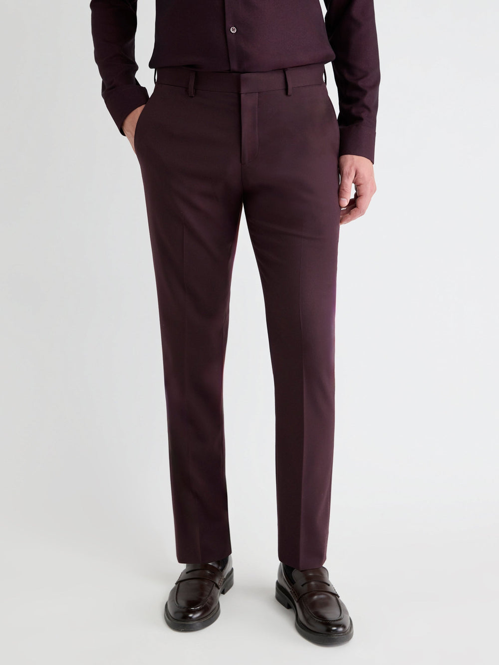 Slim Fit Fig Suit Pant rw&co Limited Time Discount