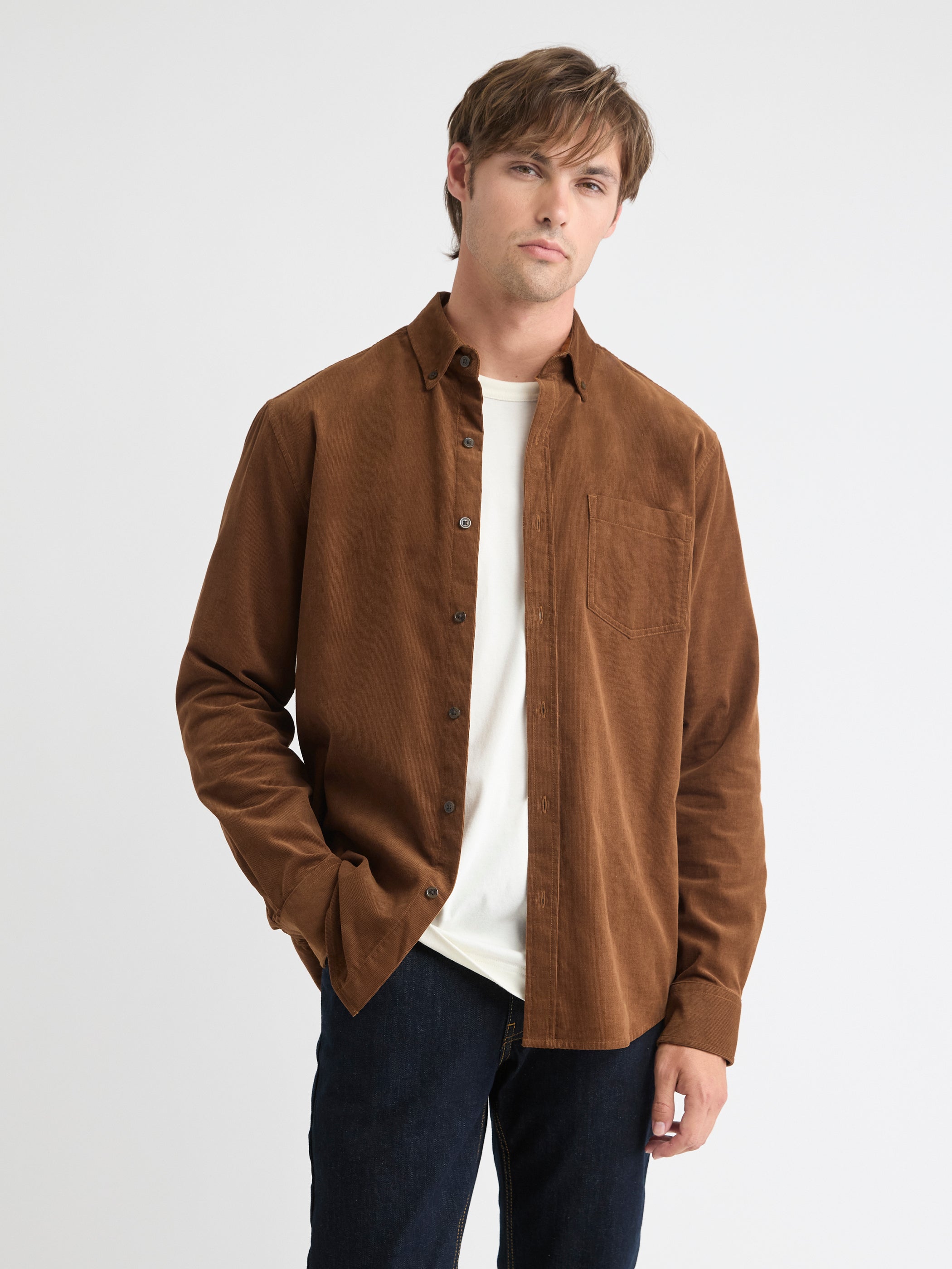 Regular Fit Corduroy Shirt rw&co Special Offer