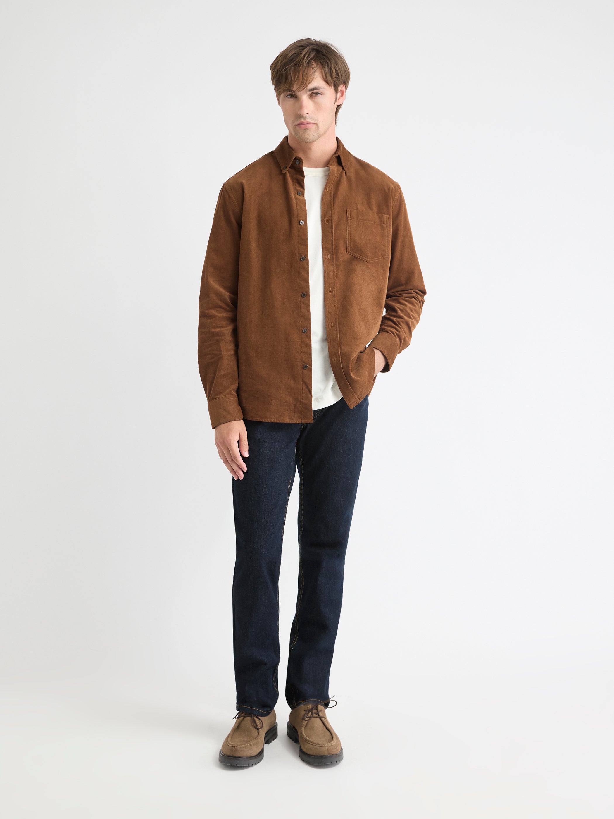 Regular Fit Corduroy Shirt rw&co Special Offer
