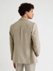 Slim-Fit Herringbone Blazer rw&co Great Value Deal