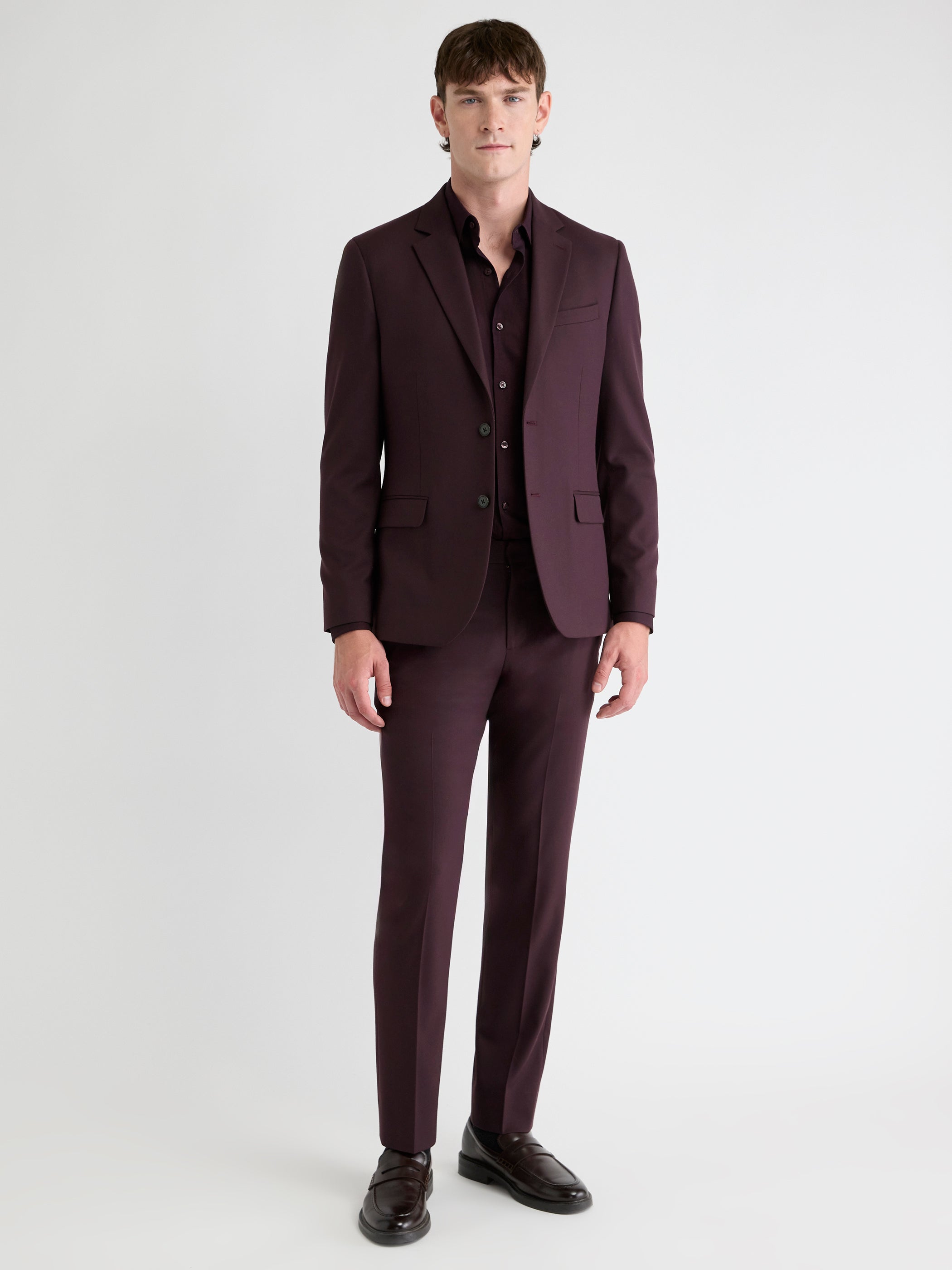Slim Fit Fig Suit Blazer rw&co Special Promo Price