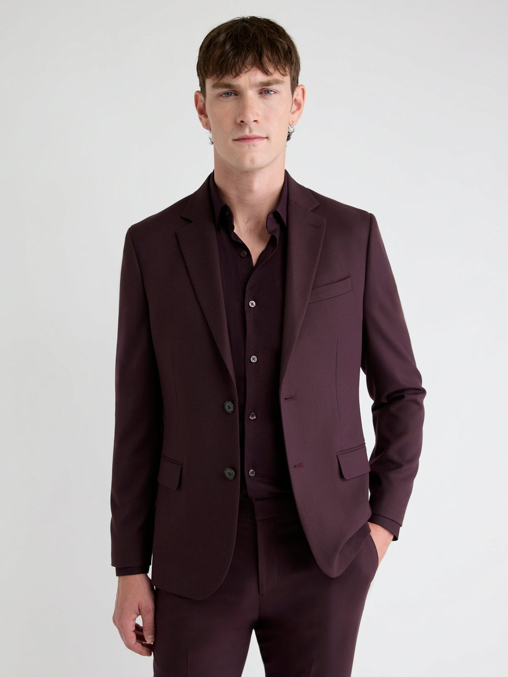 Slim Fit Fig Suit Blazer rw&co Special Promo Price
