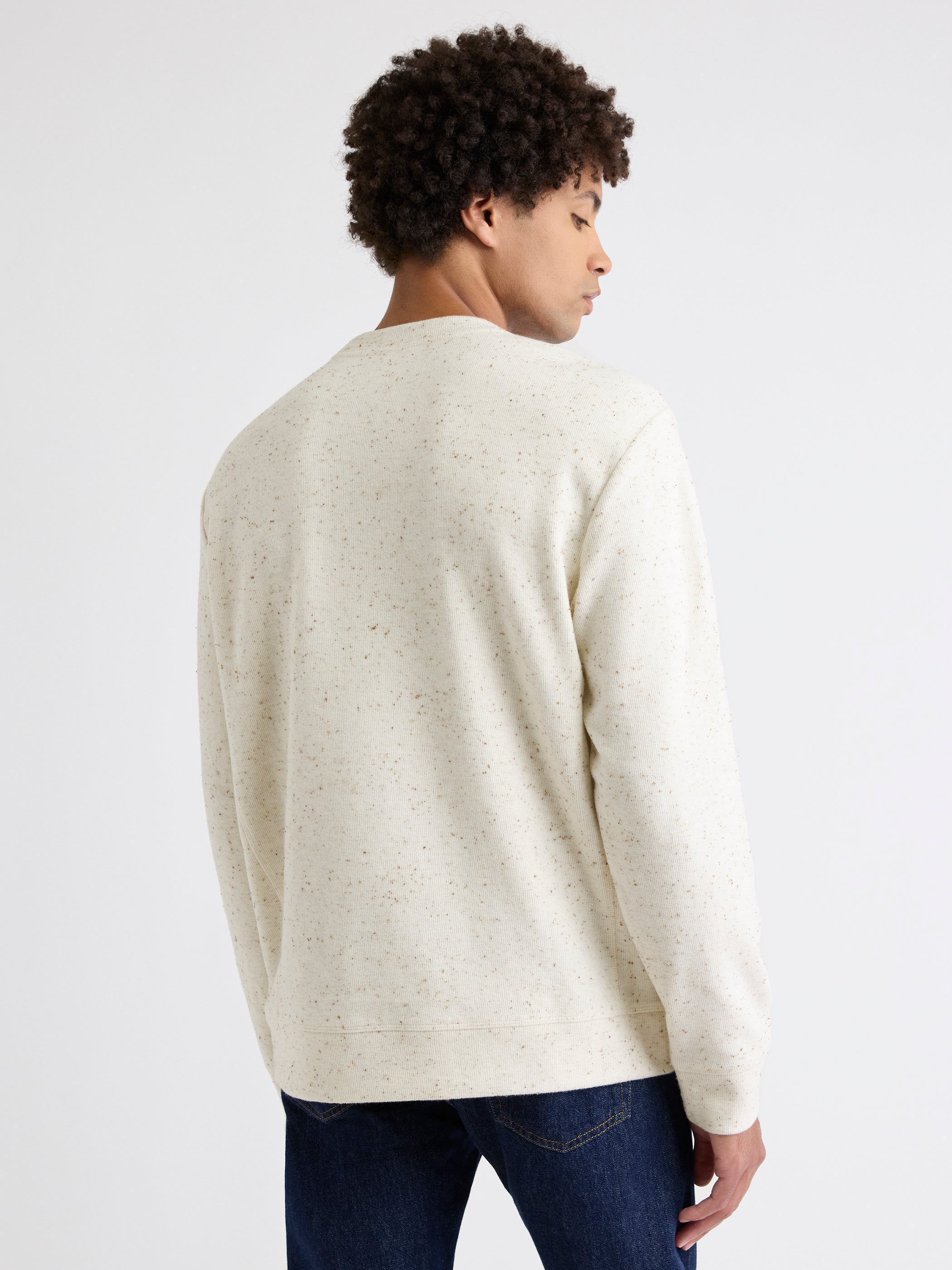 Long-Sleeve Crew-Neck Ribbed Sweater rw&co Limited Time Discount