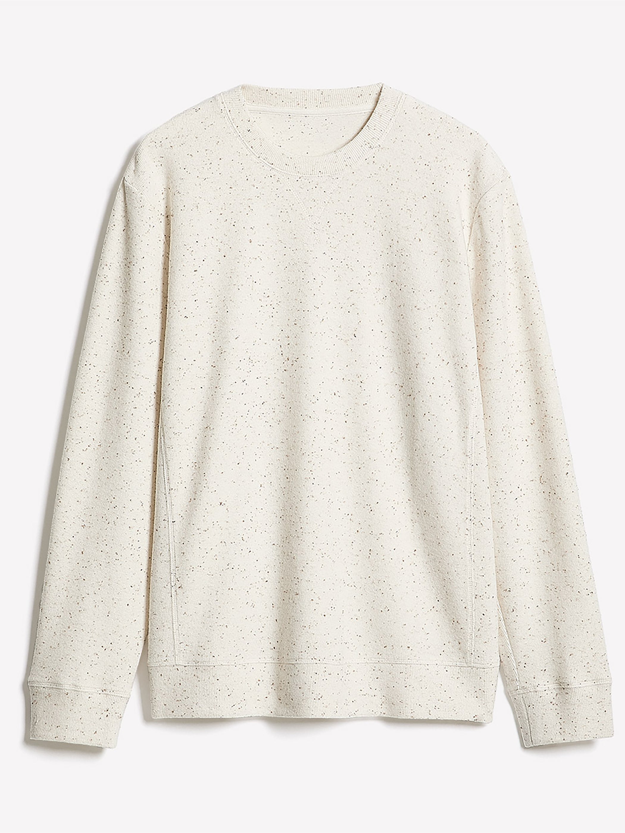 Long-Sleeve Crew-Neck Ribbed Sweater rw&co Limited Time Discount