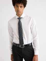 Regular Tie with Tonal Floral Pattern rw&co On Sale