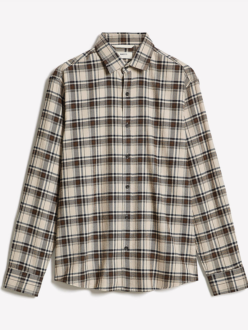 Regular Fit Plaid Flannel Shirt rw&co Great Value Deal