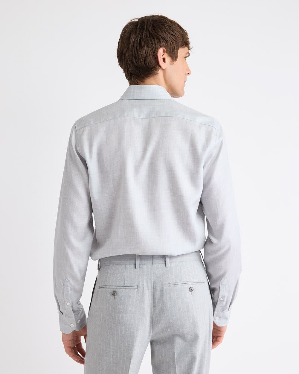 Tailored Fit Heather Dress Shirt rw&co Special Promo Price