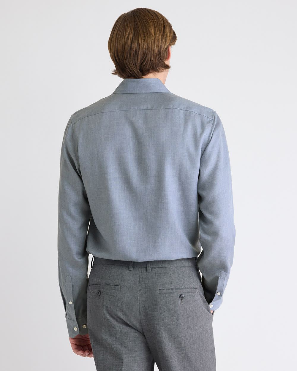Tailored Fit Heather Dress Shirt rw&co Special Promo Price