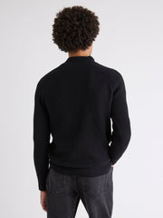Long-Sleeve Quarter-Zip Mock-Neck Sweater rw&co On Sale