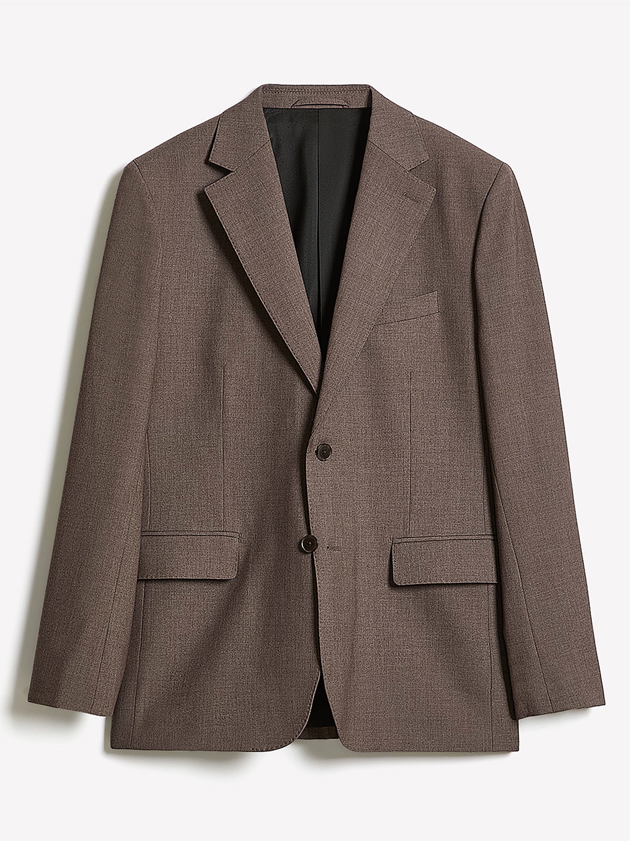 Tailored Fit Taupe Suit Blazer rw&co On Sale