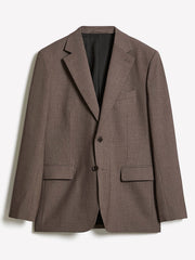 Tailored Fit Taupe Suit Blazer rw&co On Sale