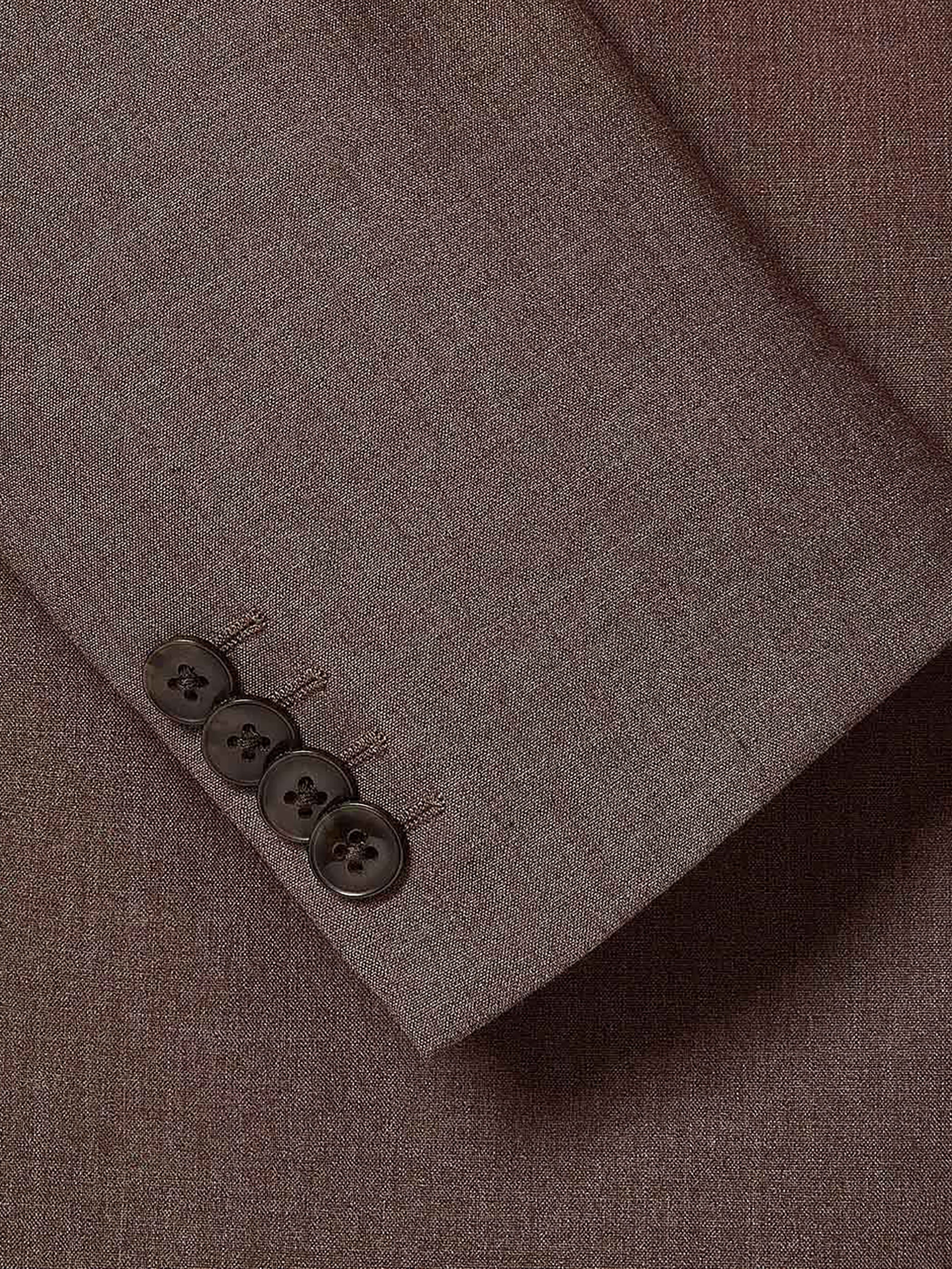Tailored Fit Taupe Suit Blazer rw&co On Sale
