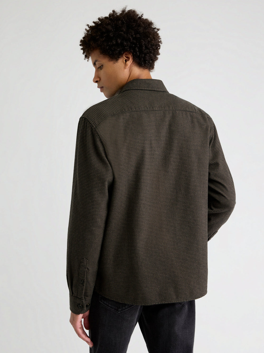 Houndstooth Overshirt rw&co Limited Time Discount