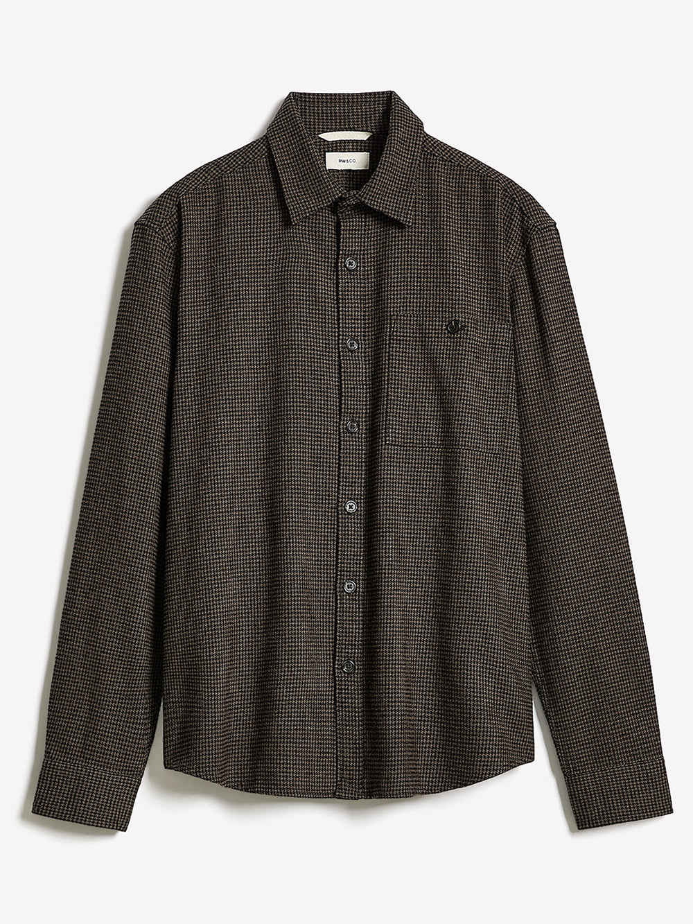 Houndstooth Overshirt rw&co Limited Time Discount