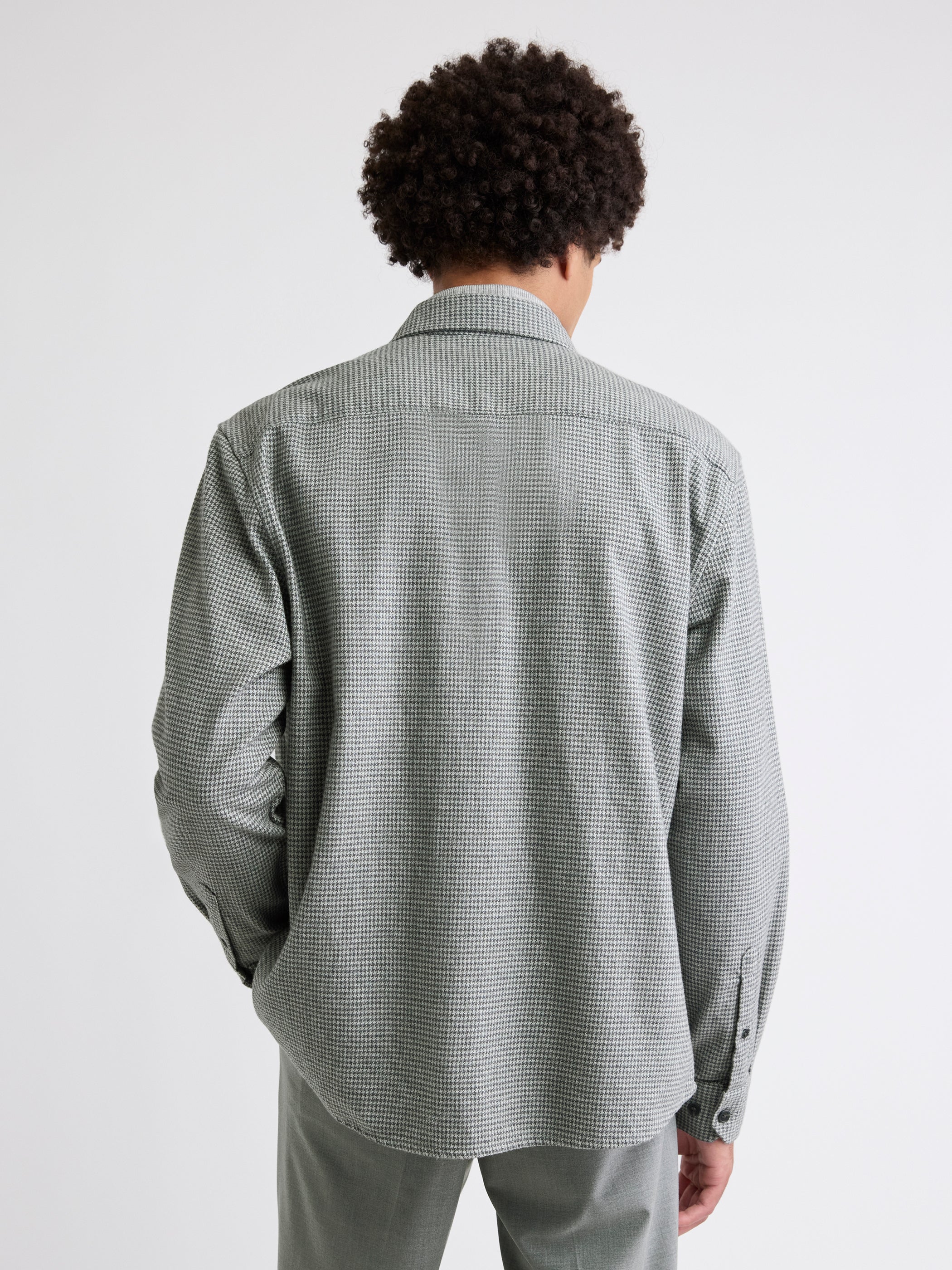 Houndstooth Overshirt rw&co Limited Time Discount