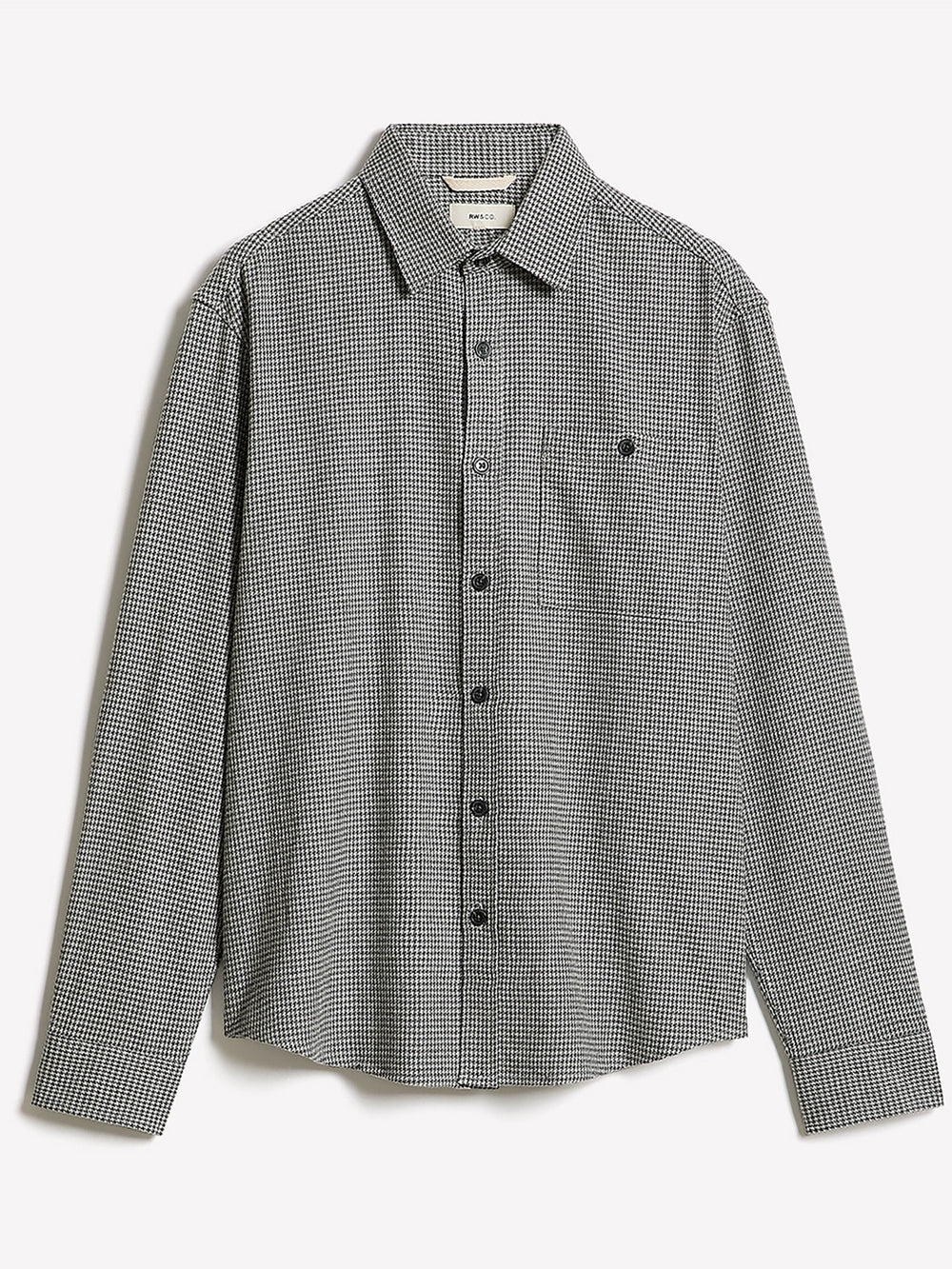 Houndstooth Overshirt rw&co Limited Time Discount