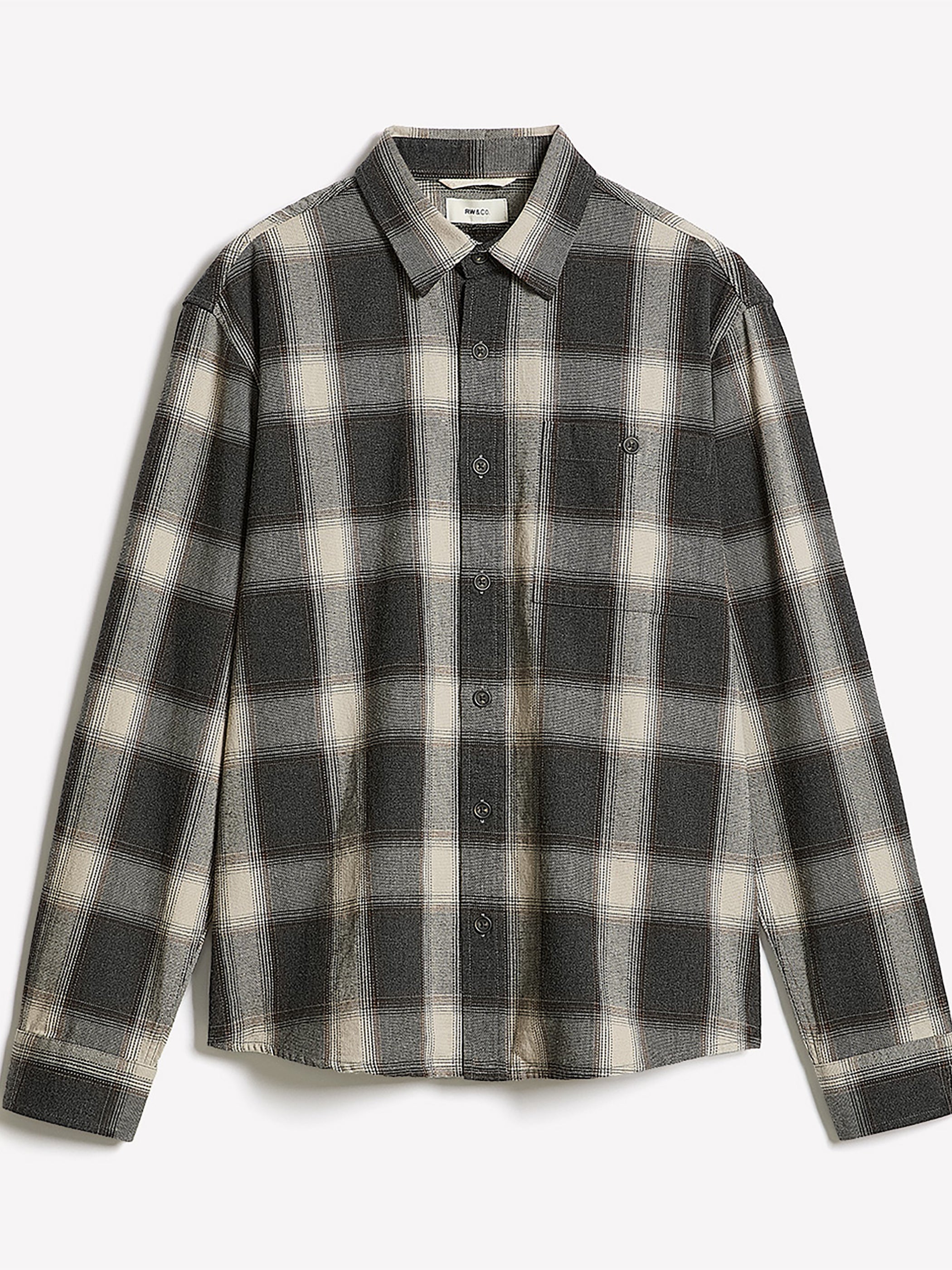 Plaid Overshirt rw&co On Sale