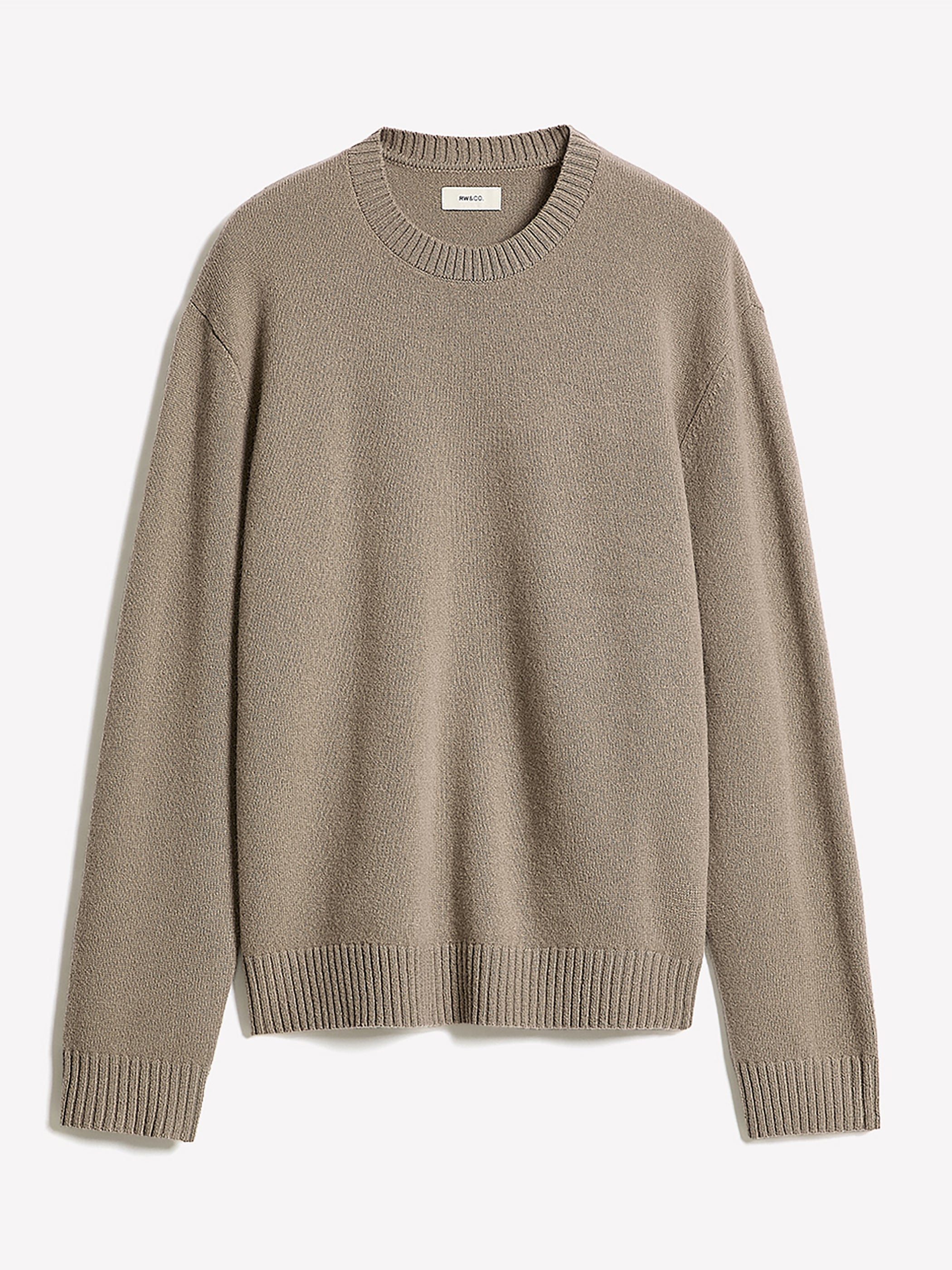 Lambswool Crew-Neck Sweater rw&co Great Value Deal