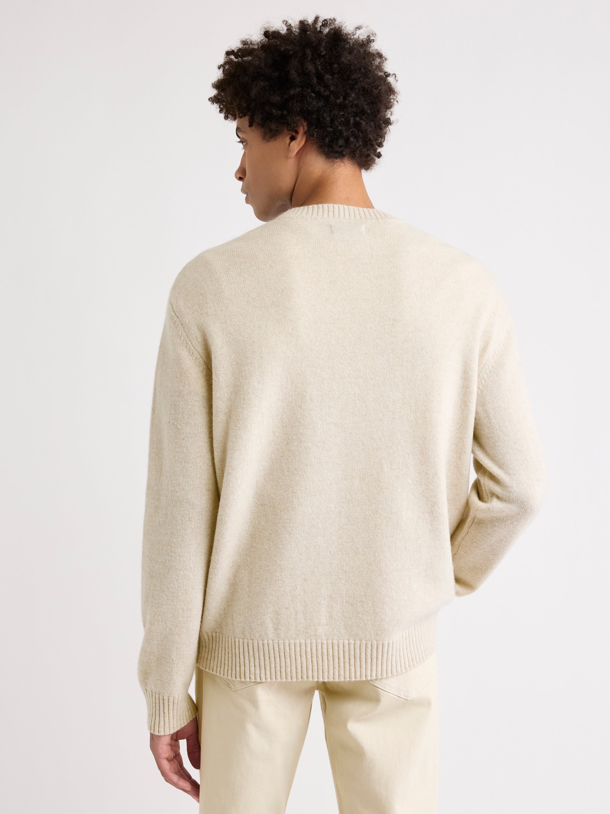 Lambswool Crew-Neck Sweater rw&co Great Value Deal