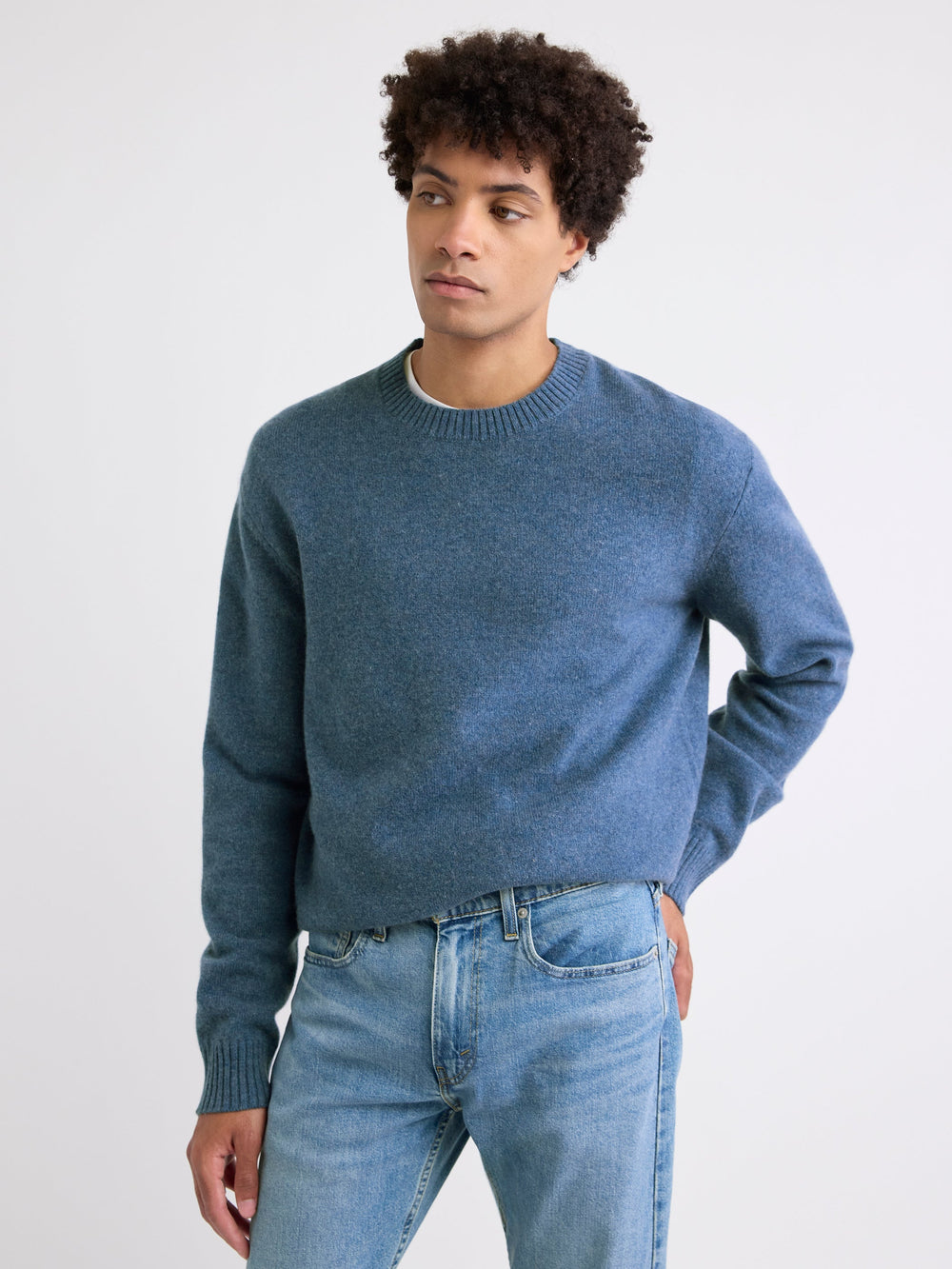 Lambswool Crew-Neck Sweater rw&co Great Value Deal