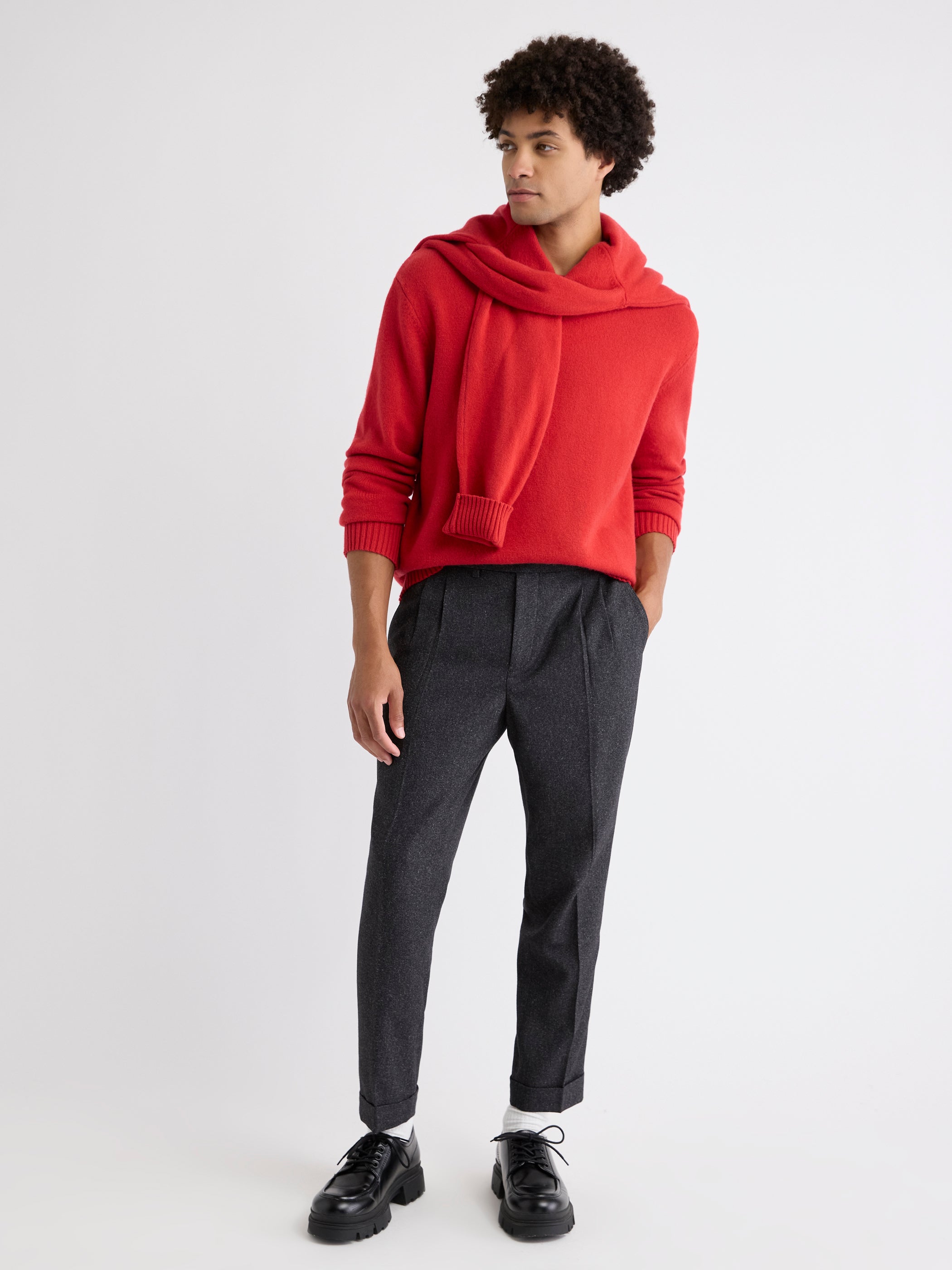 Lambswool Crew-Neck Sweater rw&co Great Value Deal