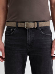 Stitched Suede Belt rw&co Special Offer