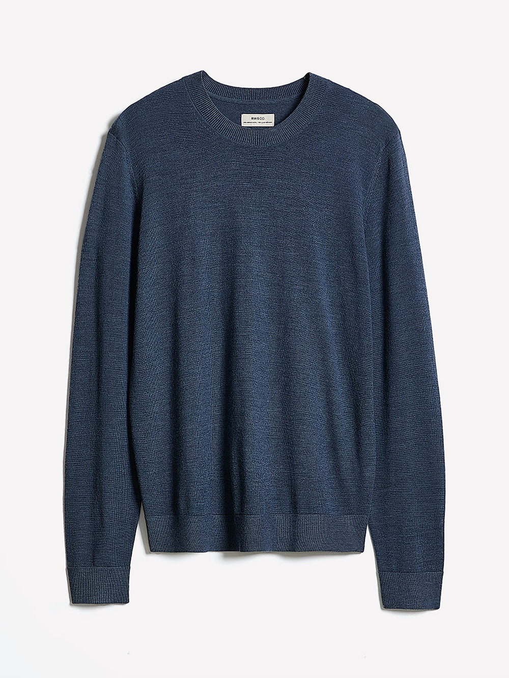 Merino Wool Crew Neck Sweater rw&co Special Promo Price