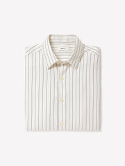 Striped Relaxed-Fit Twill Dress Shirt rw&co Limited Time Discount