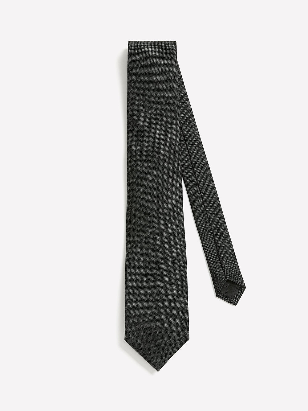 Charcoal Regular Textured Tie rw&co Exclusive Sale Price