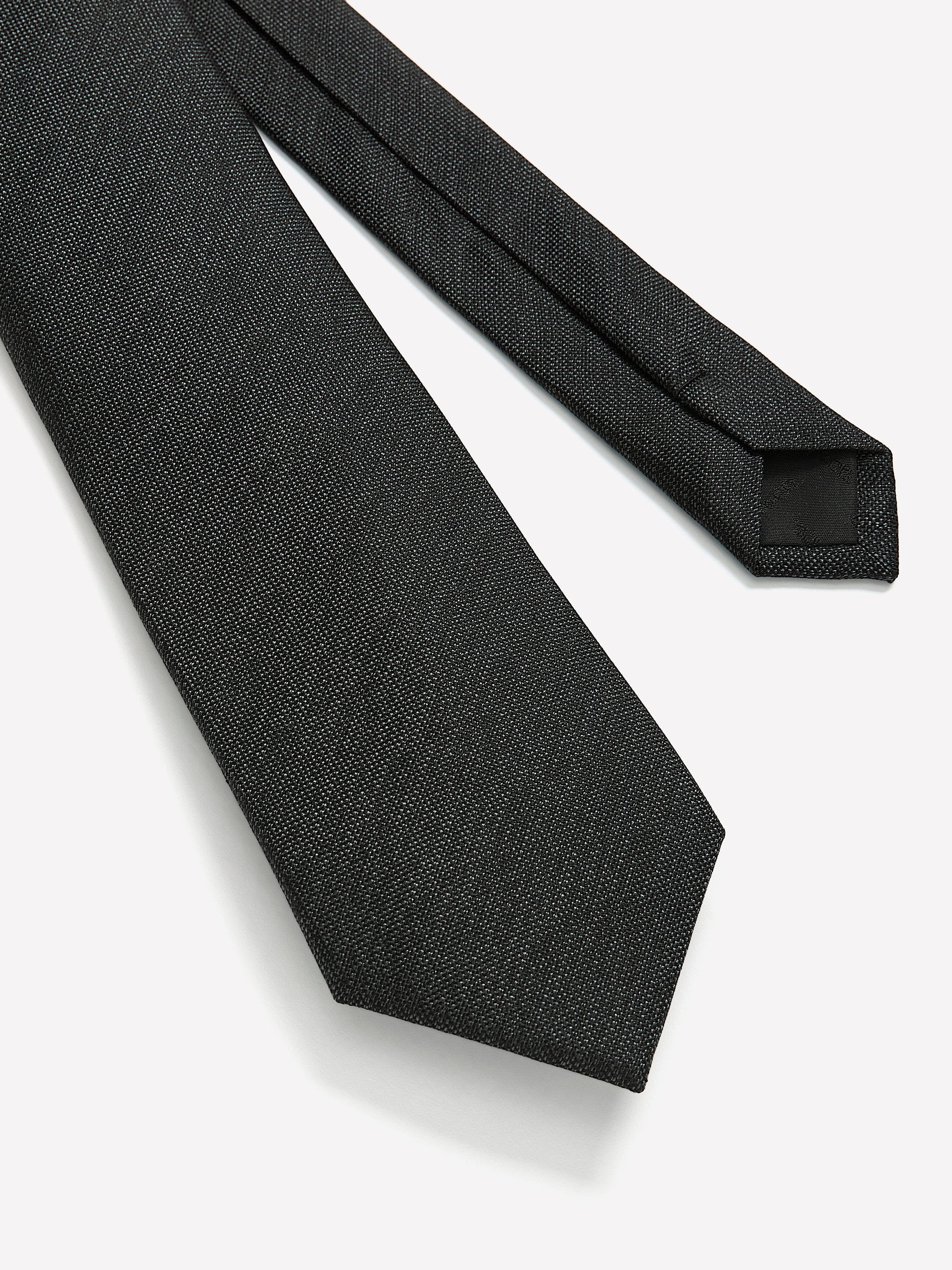 Charcoal Regular Textured Tie rw&co Exclusive Sale Price