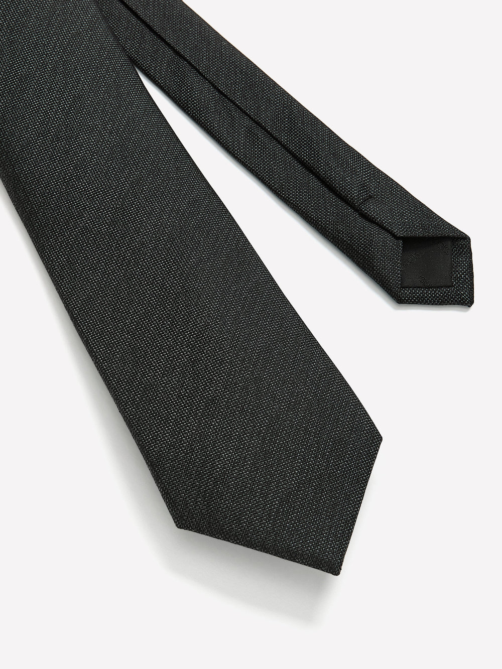 Charcoal Regular Textured Tie rw&co Exclusive Sale Price
