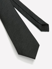 Charcoal Regular Textured Tie rw&co Exclusive Sale Price