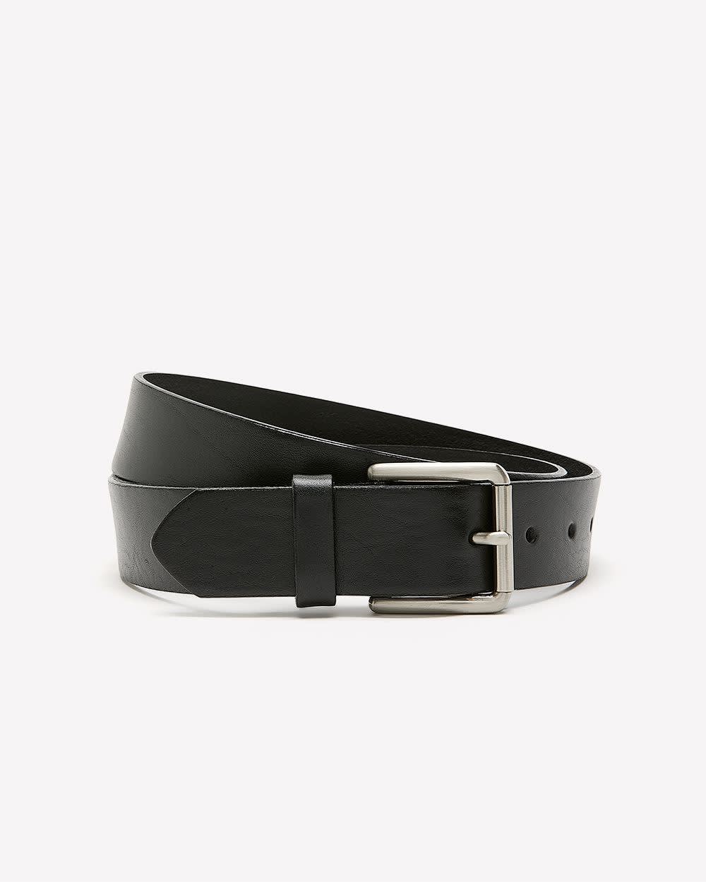 Italian Leather Casual Belt rw&co Special Promo Price