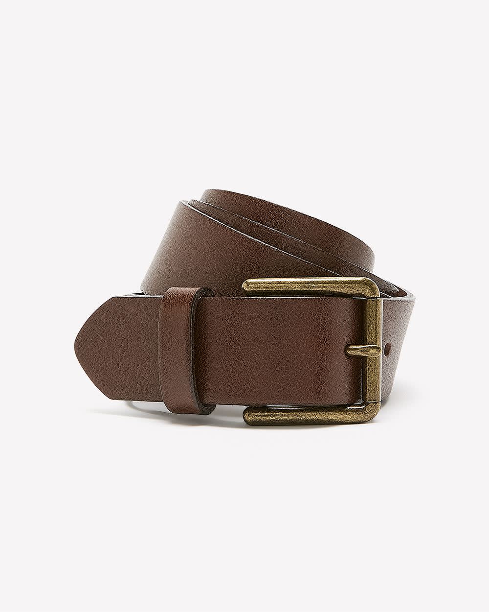 Italian Leather Casual Belt rw&co Special Promo Price
