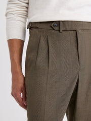 Tapered-Leg Prince-of-Wales Pant rw&co Special Promo Price