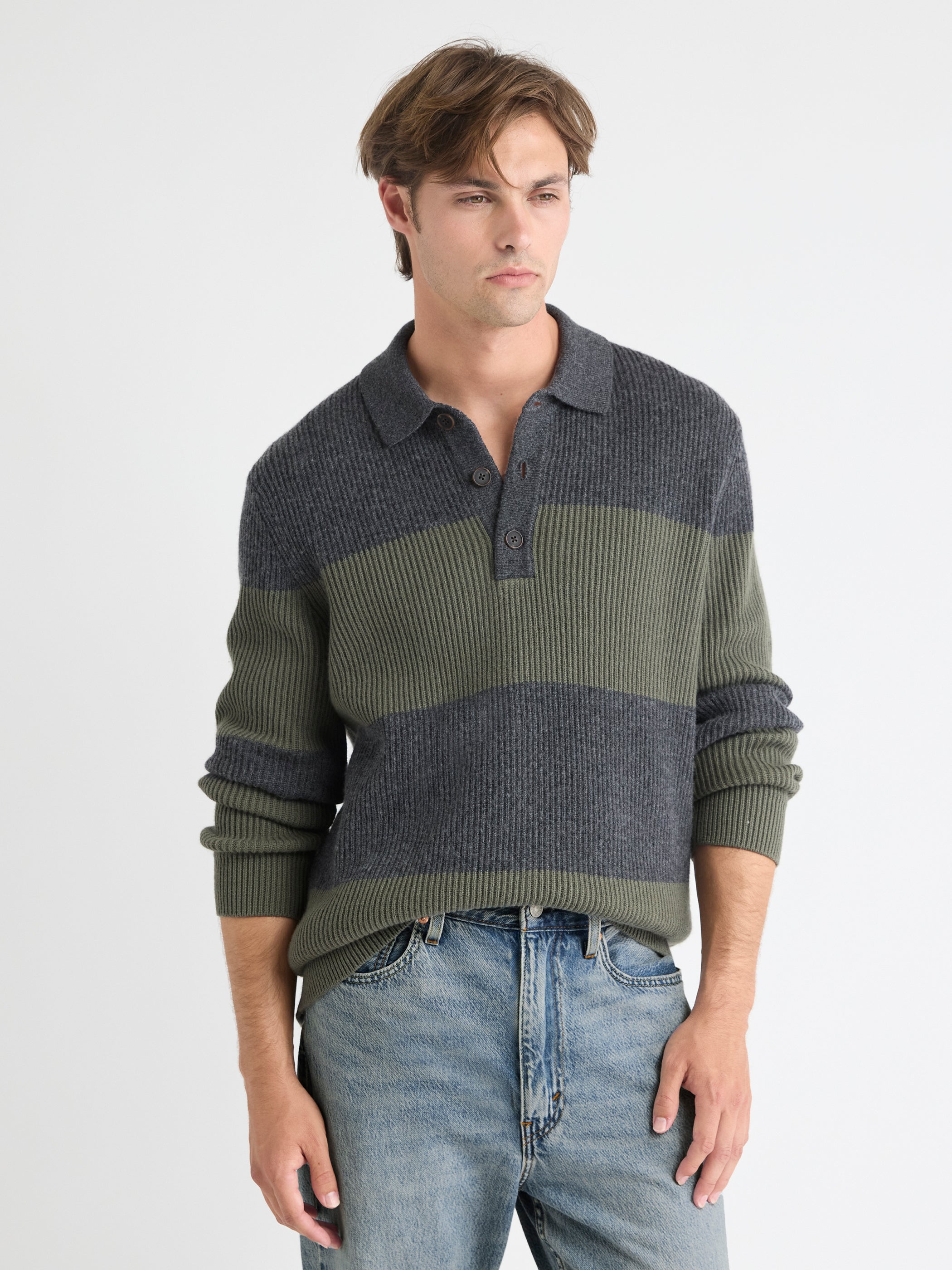 Rugby Polo Sweater rw&co Limited Time Discount