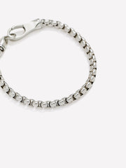 Stainless Steel Box Chain Bracelet rw&co Limited Time Discount
