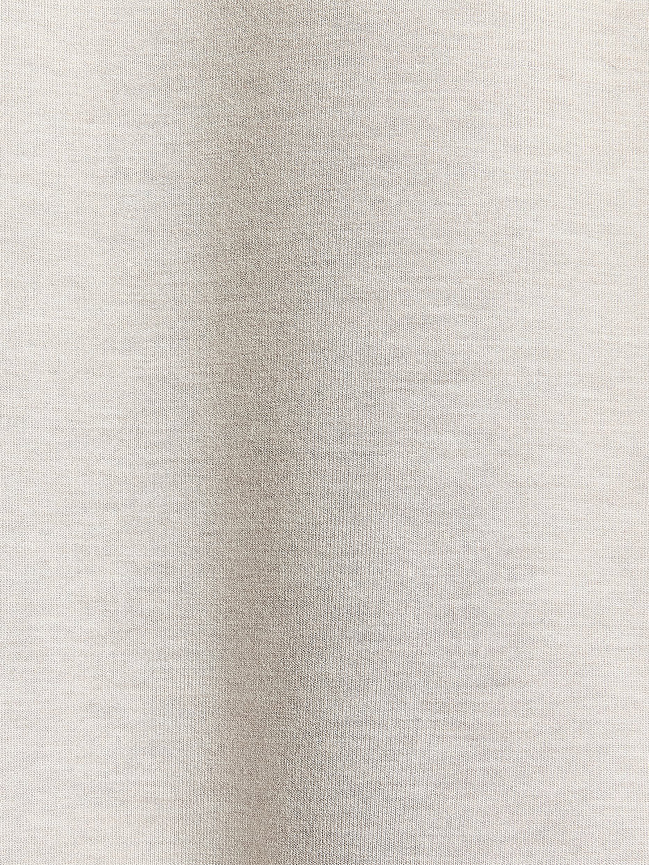 Fitted Long-Sleeve Mock-Neck Tee rw&co Exclusive Sale Price